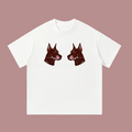 The Dogs patchwork T-shirt