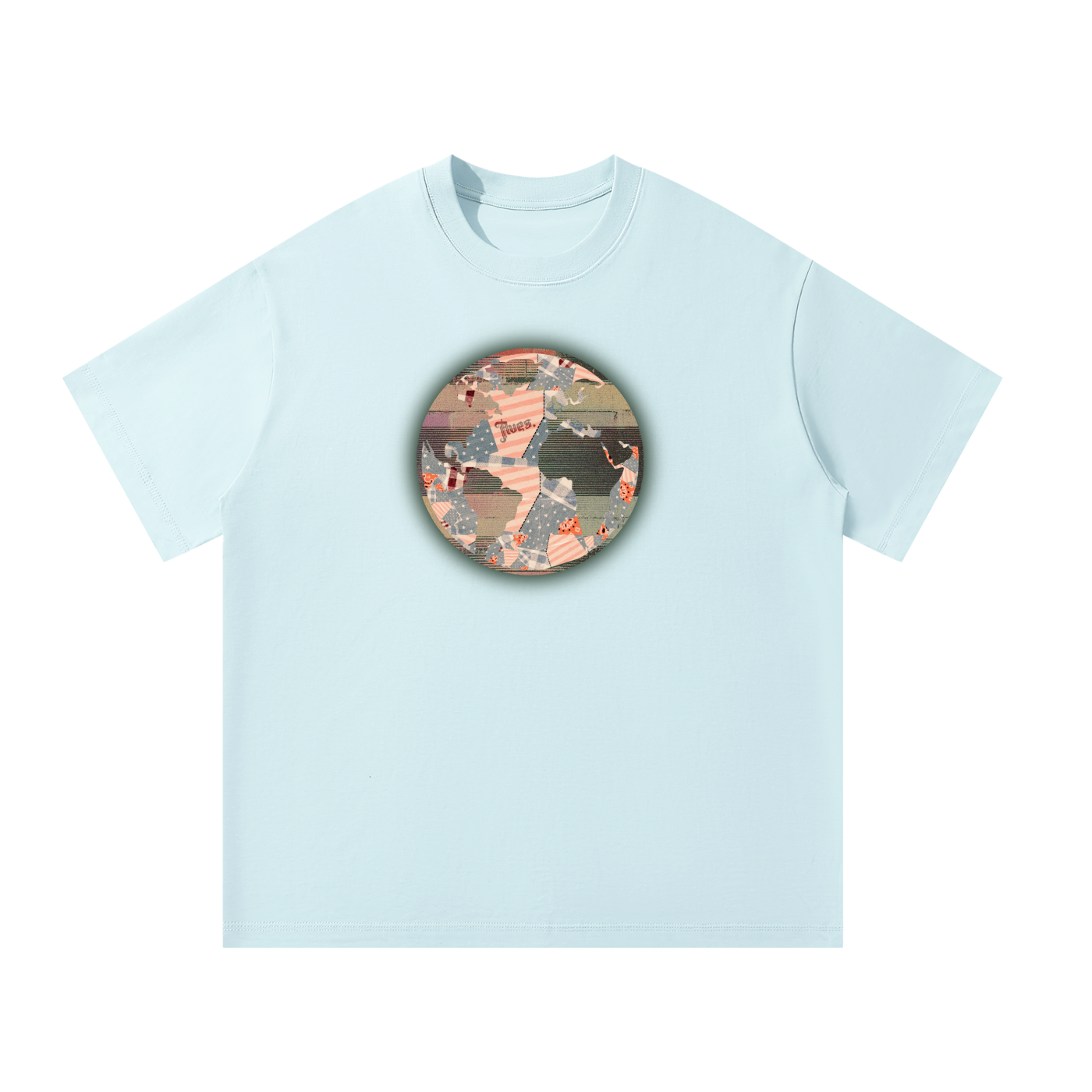 On the map T-shirt