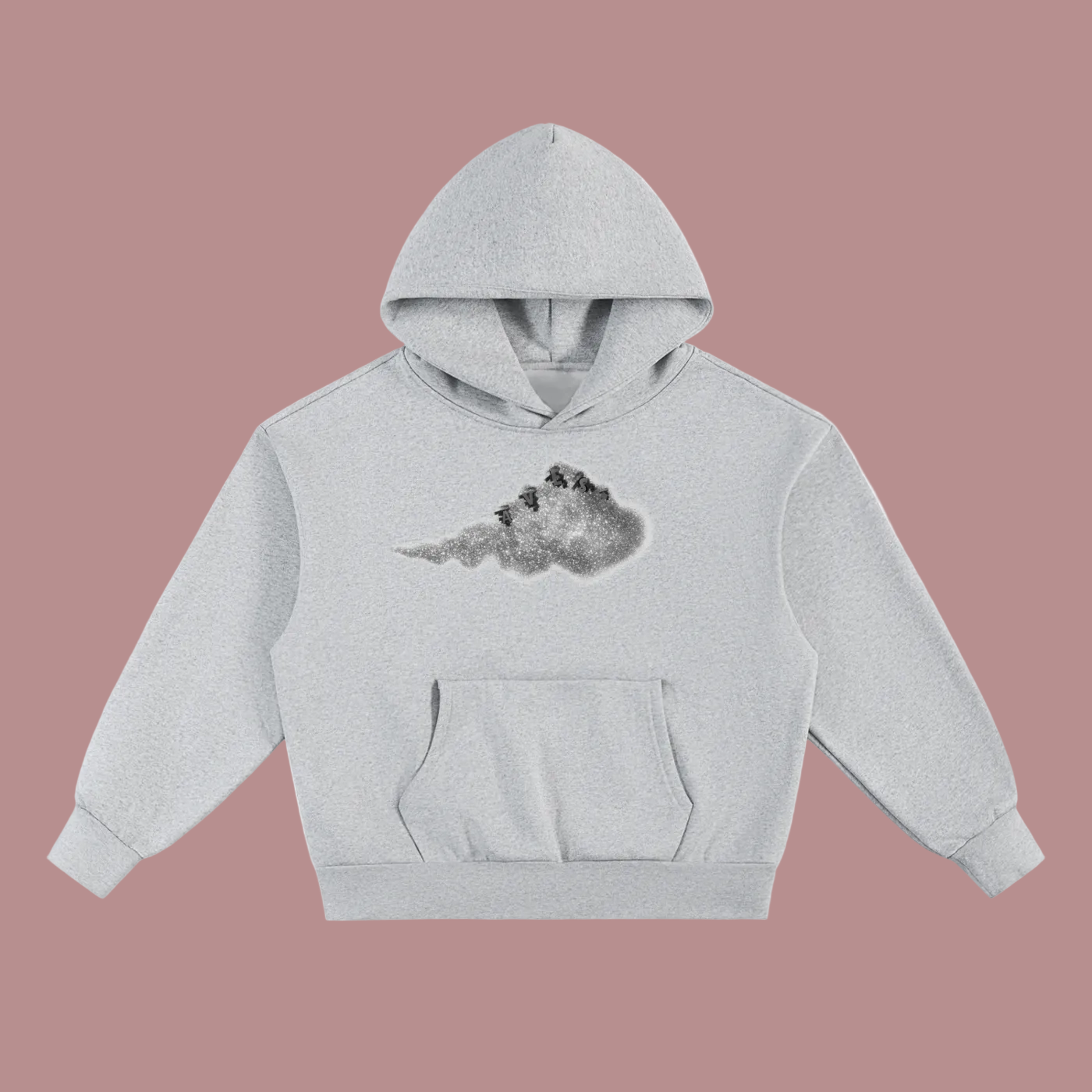 In the clouds Heavyweight hoody