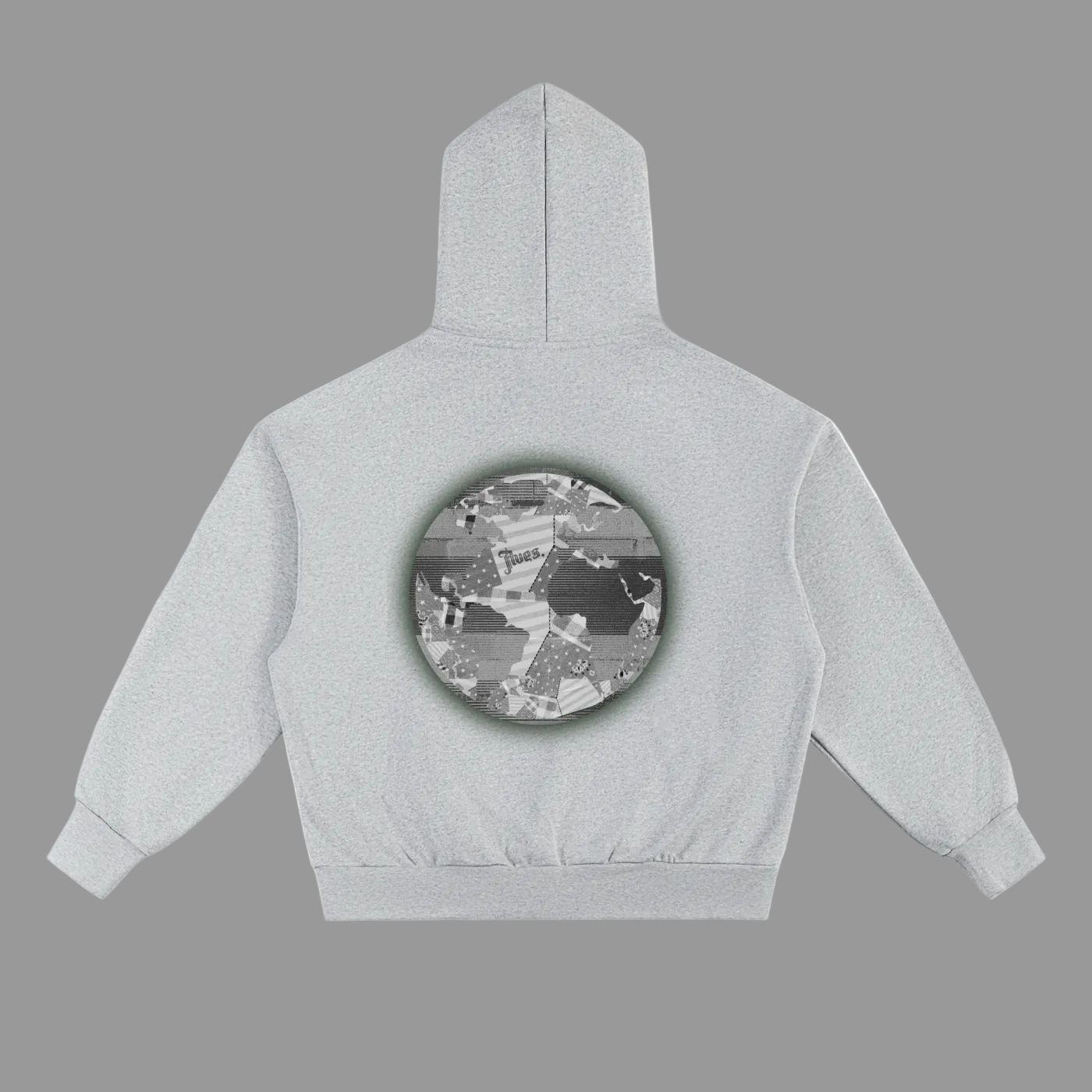 On the map Grey hood
