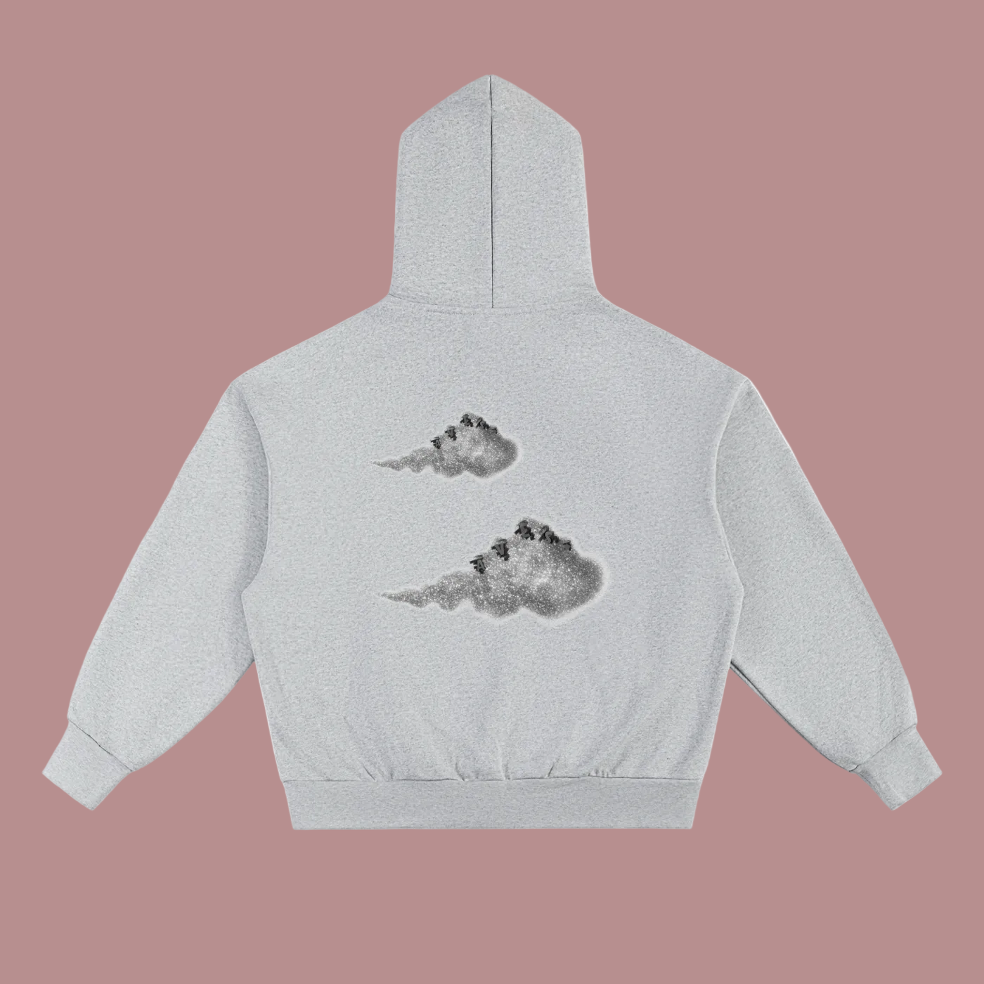 In the clouds Heavyweight hoody