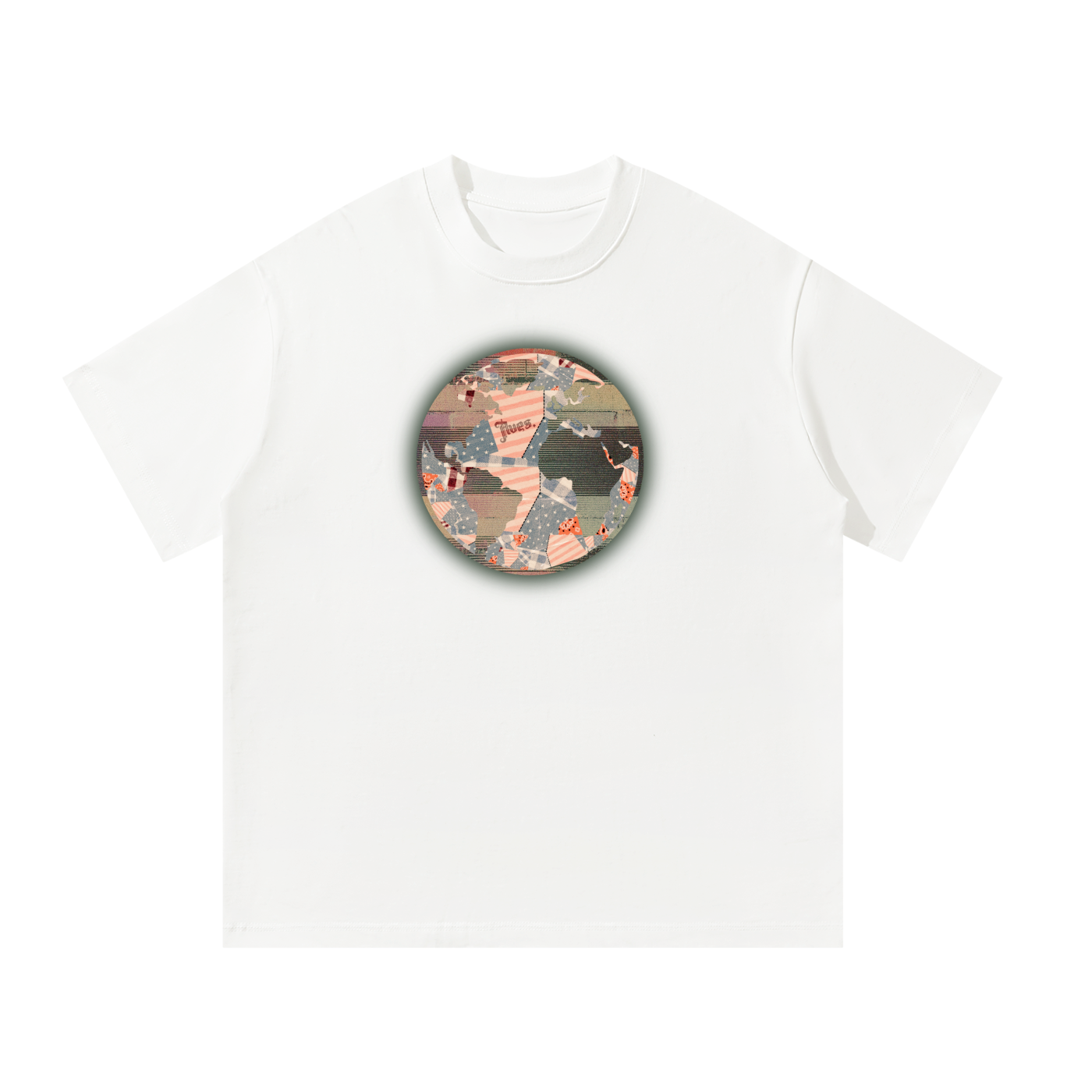 On the map T-shirt