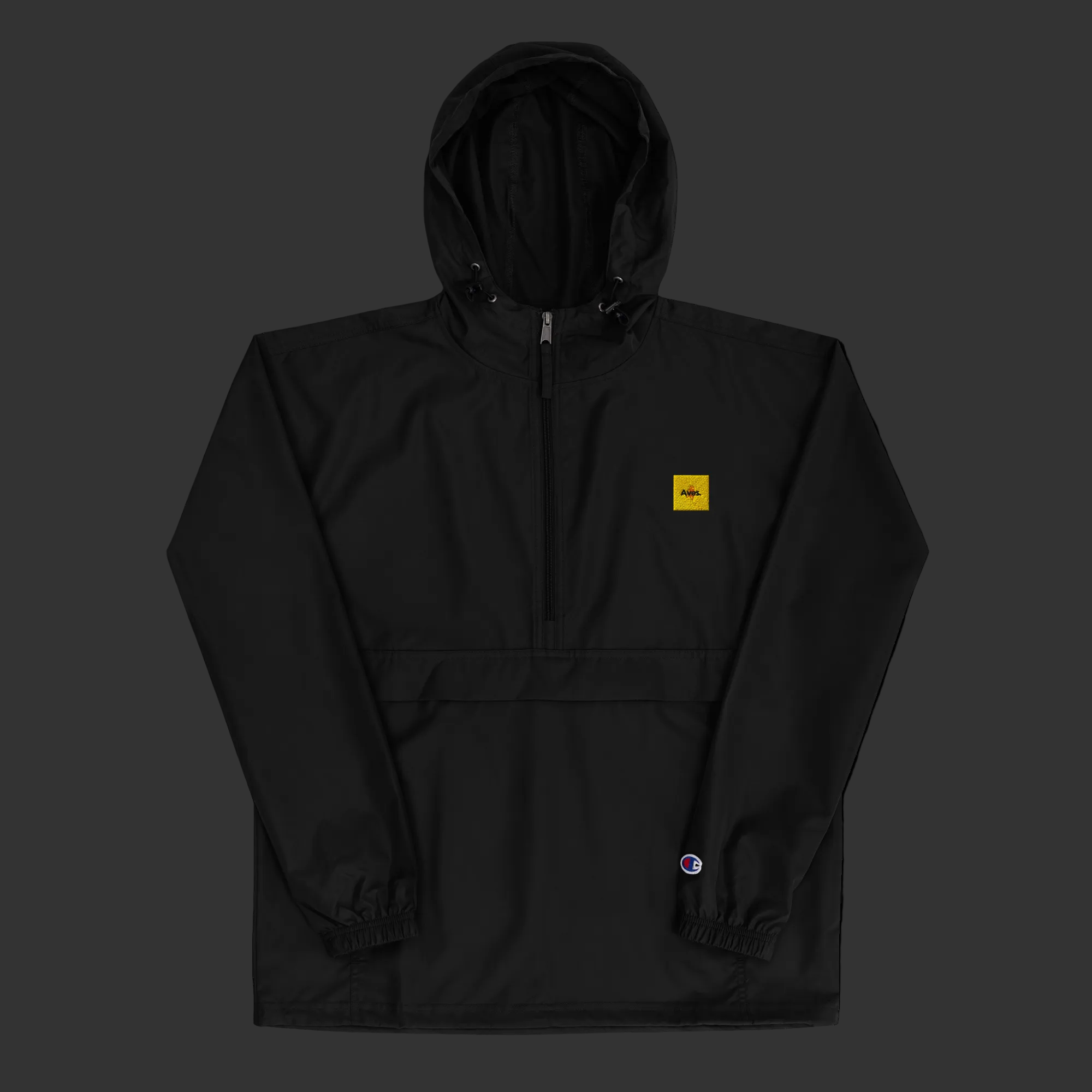 Aves.X champion Embroidered Packable Jacket