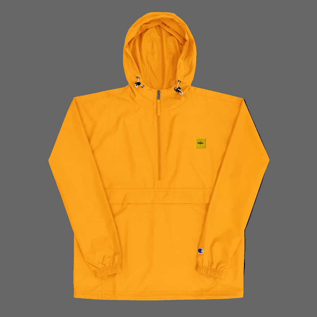 Aves.X champion Embroidered Packable Jacket