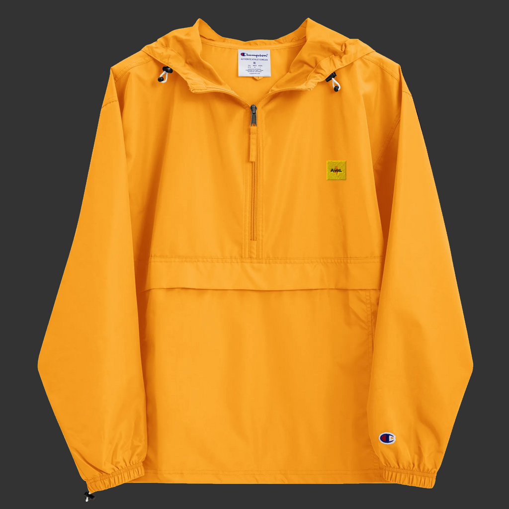 Aves.X champion Embroidered Packable Jacket