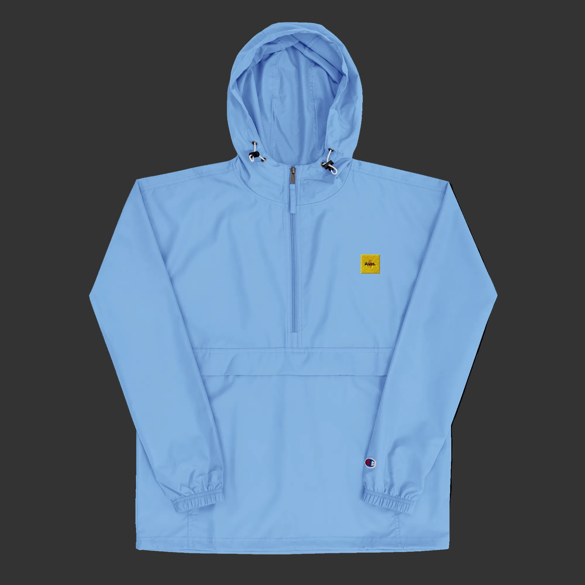 Aves.X champion Embroidered Packable Jacket